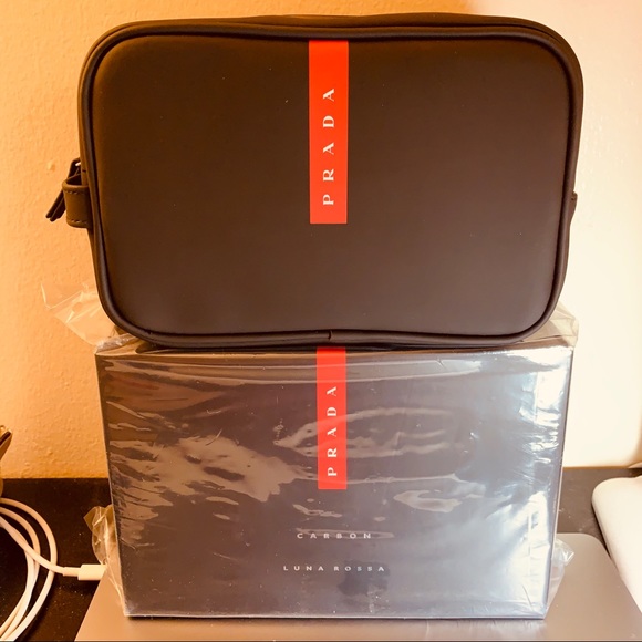 Prada Handbags - Prada Luna Rossa Travel Pouch